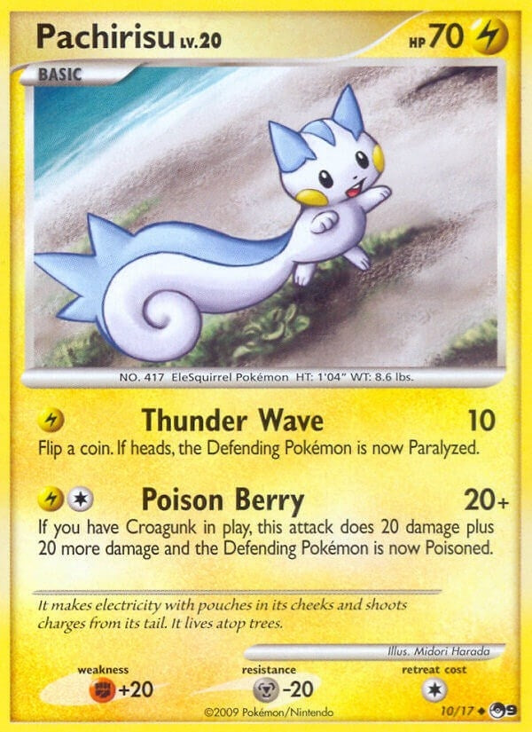 Image for Pachirisu (010/017) (POP) - Pokemon