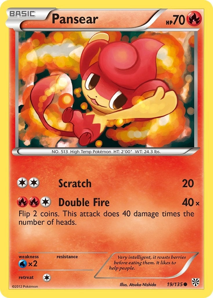 Image for Pansear (19/135) (PLS) - Pokemon