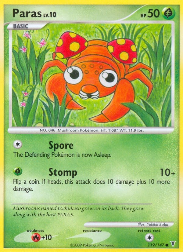 Image for Paras (119) (SV) - Pokemon