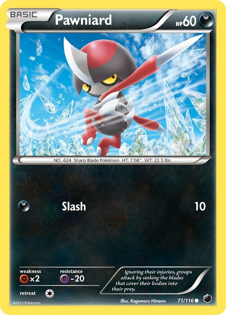 Image for Pawniard (71) (71/116) (PLF) - Pokemon