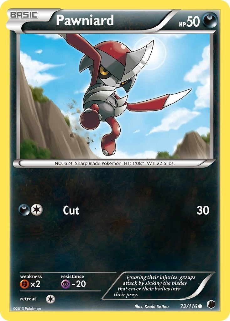 Image for Pawniard (72) (72/116) (PLF) - Pokemon