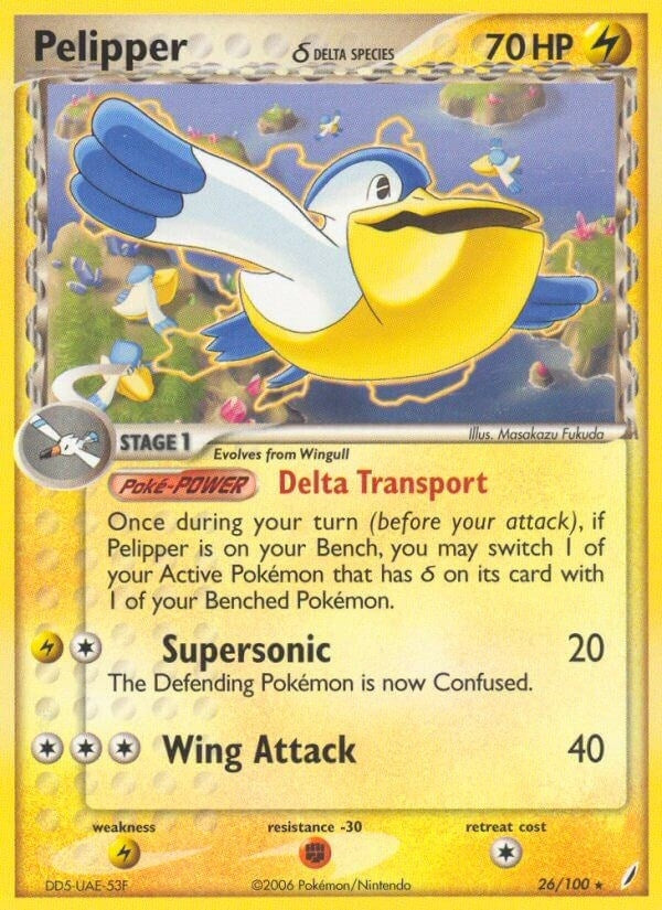 Image for Pelipper (Delta Species) (26/100) (CG) - Pokemon