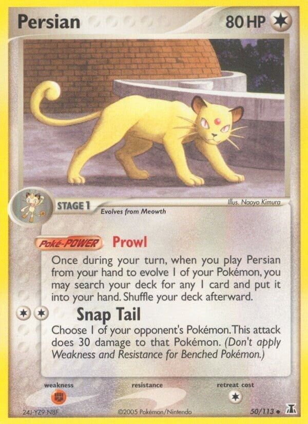 Image for Persian (50/113) (DS) - Pokemon