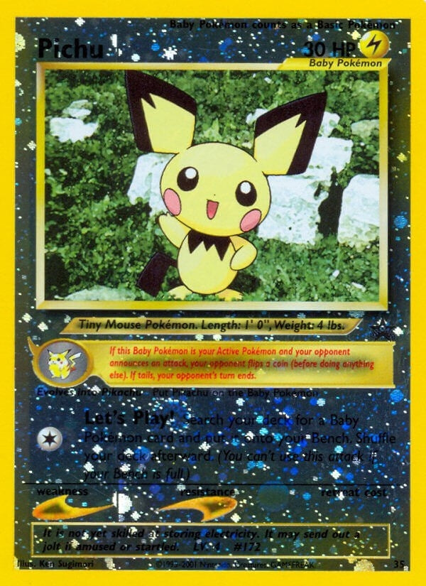 Image for Pichu (35/53) (PR) - Pokemon