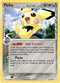 Image for Pichu (Delta Species) (76/110) (HP) - Pokemon