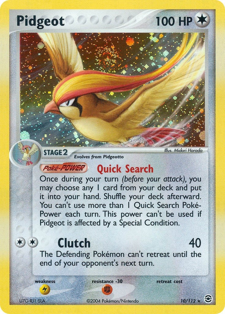 Image for Pidgeot (10/112) (RG) - Pokemon