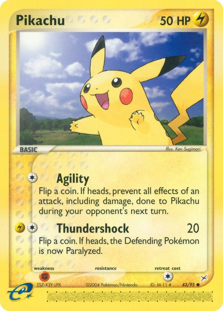 Image for Pikachu (43/95) (MA) - Pokemon