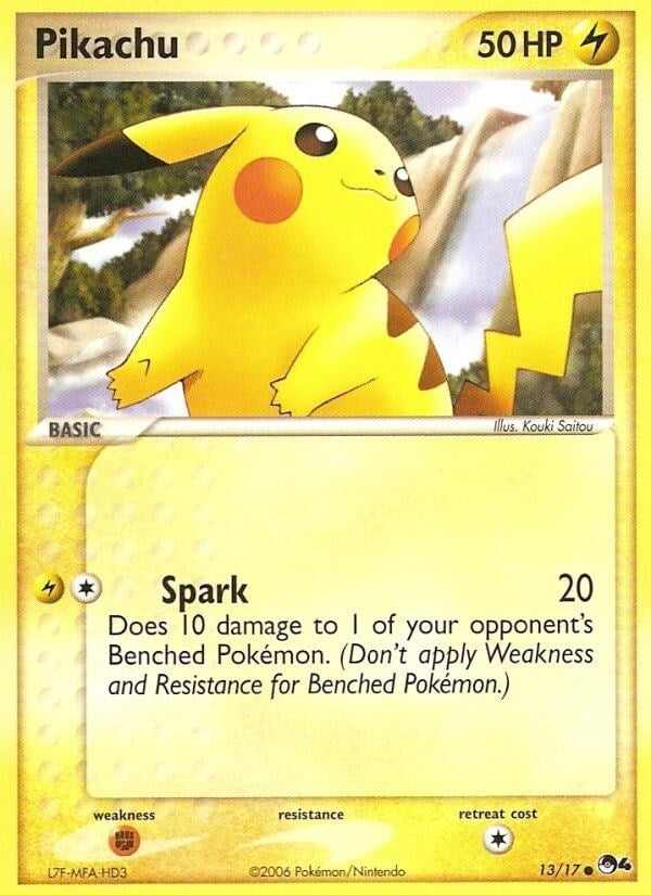 Image for Pikachu (013/017) (POP) - Pokemon