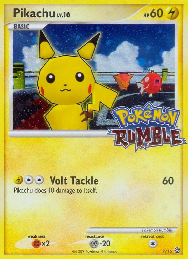 Image for Pikachu (7) (RUM) - Pokemon