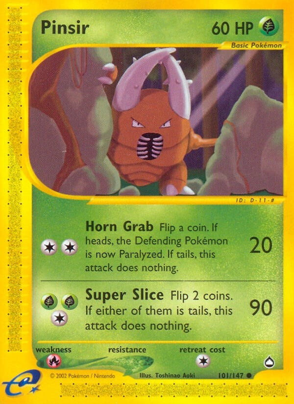 Image for Pinsir (101/147) (AQ) - Pokemon