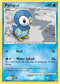Image for Piplup (93/130) (DP) - Pokemon