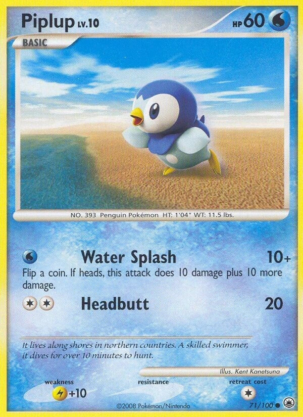 Image for Piplup (71) (71/100) (MD) - Pokemon