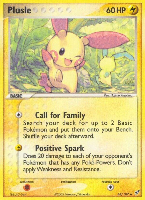 Image for Plusle (44/107) (DX) - Pokemon