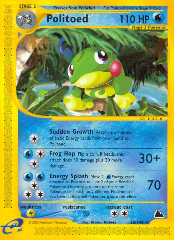 Image for Politoed (25) (025/144) (SK) - Pokemon