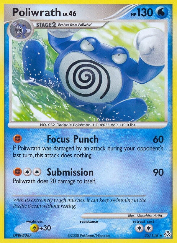 Image for Poliwrath (35/146) (LA) - Pokemon