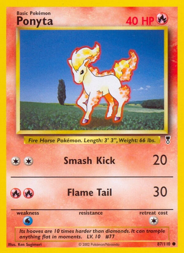 Image for Ponyta (087/110) (LC) - Pokemon