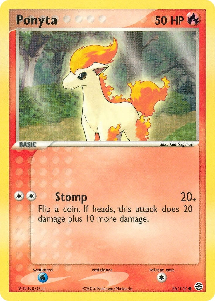 Image for Ponyta (76/112) (RG) - Pokemon