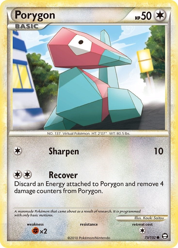 Image for Porygon (73/102) (TM) - Pokemon