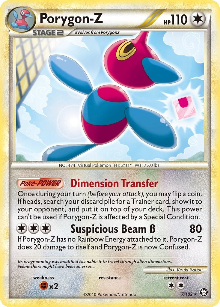 Image for Porygon-Z (7/102) (TM) - Pokemon