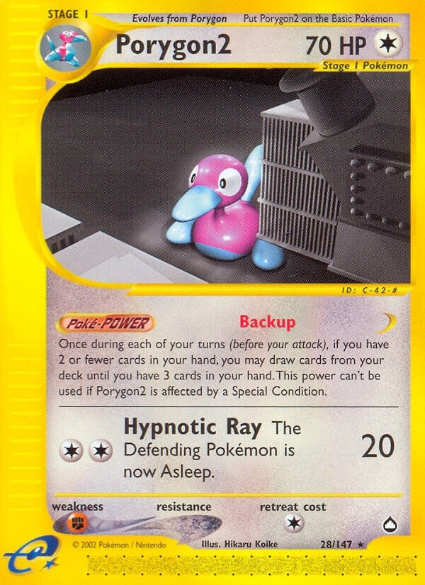 Image for Porygon2 (028/147) (AQ) - Pokemon