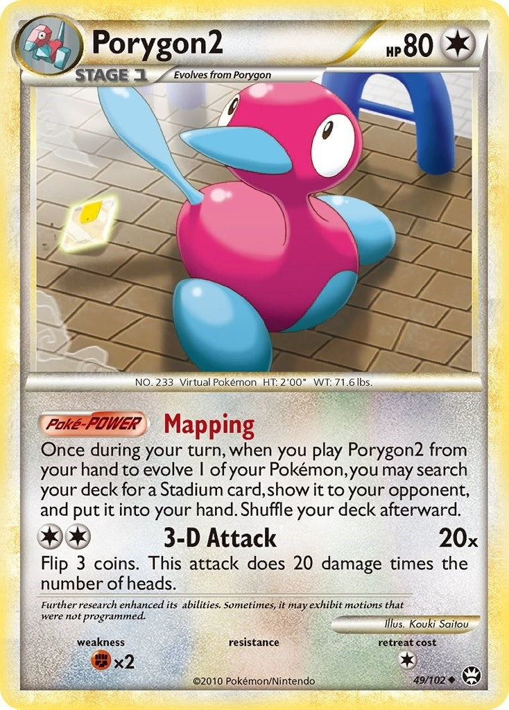 Image for Porygon2 (49/102) (TM) - Pokemon