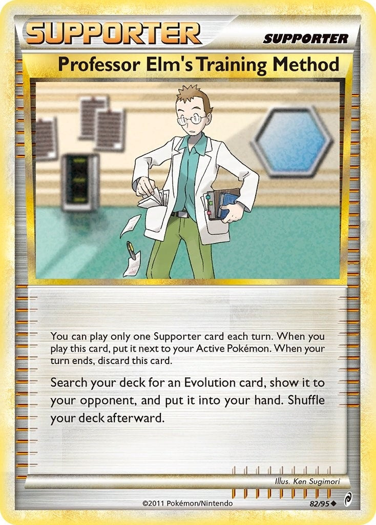 Image for Professor Elm's Training Method (82/95) (CL) - Pokemon