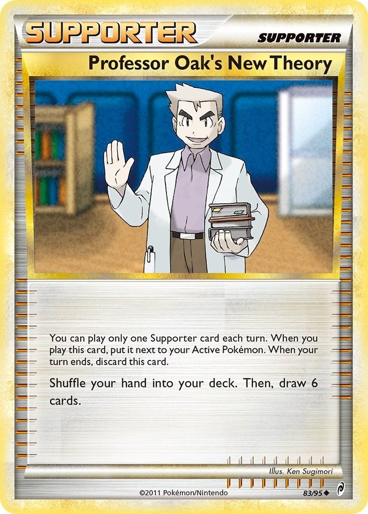 Image for Professor Oak's New Theory (83/95) (CL) - Pokemon