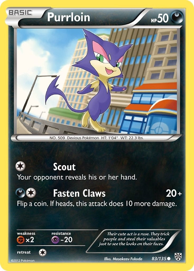 Image for Purrloin (83) (83/135) (PLS) - Pokemon