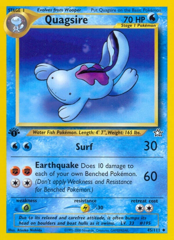 Image for Quagsire (045/111) (N1) - Pokemon