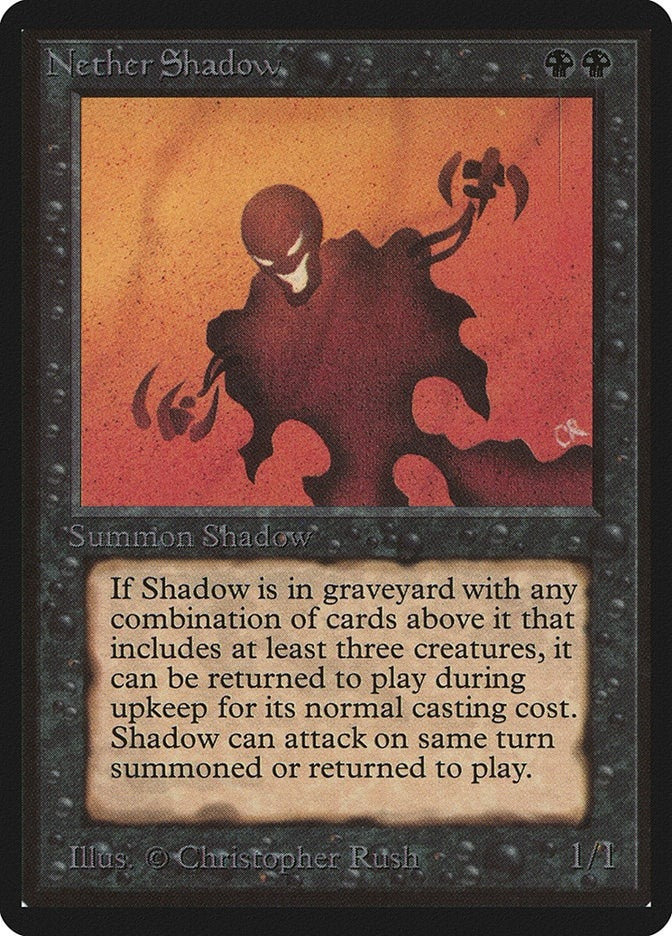 Image for Nether Shadow - Magic: The Gathering