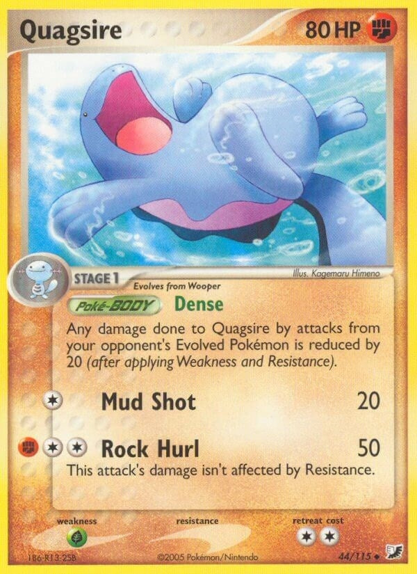 Image for Quagsire (44/115) (UF) - Pokemon