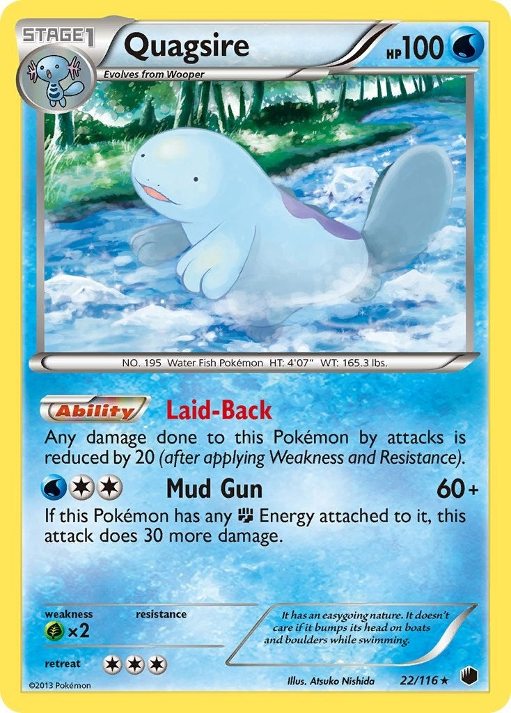Image for Quagsire (22/116) (PLF) - Pokemon