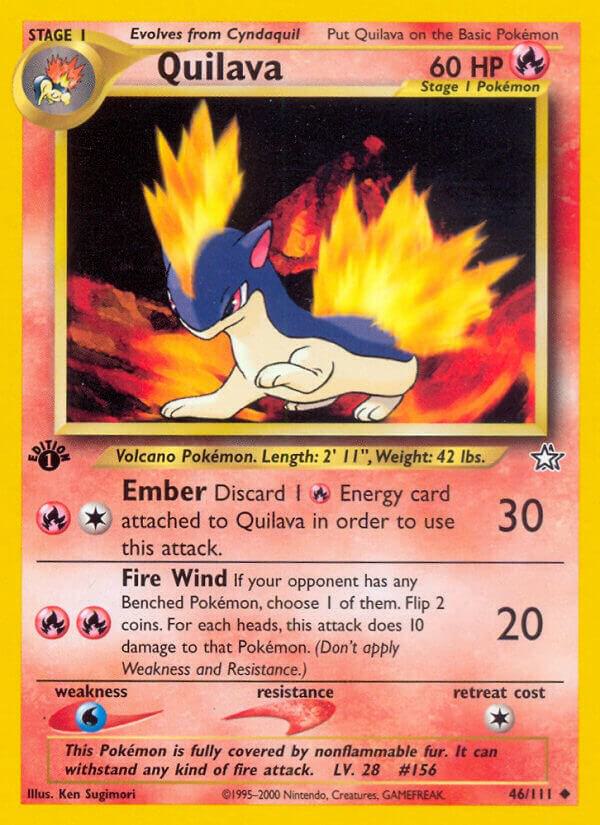 Image for Quilava (46) (046/111) (N1) - Pokemon