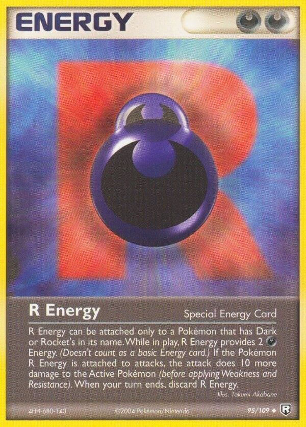 Image for R Energy (95/109) (RR) - Pokemon