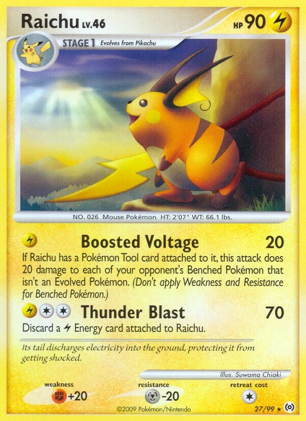Image for Raichu (27/99) (AR) - Pokemon