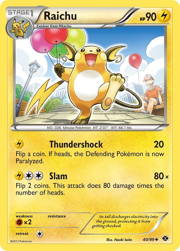 Image for Raichu (40/99) (NXD) - Pokemon
