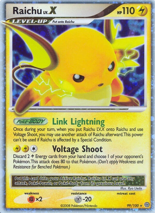 Image for Raichu LV.X (99/100) (SF) - Pokemon