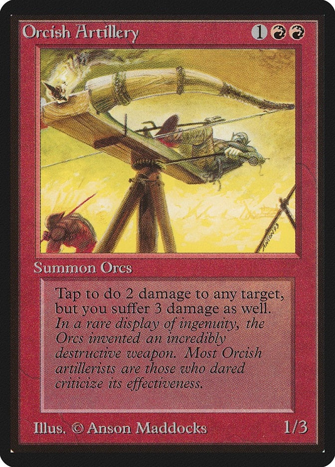 Image for Orcish Artillery - Magic: The Gathering