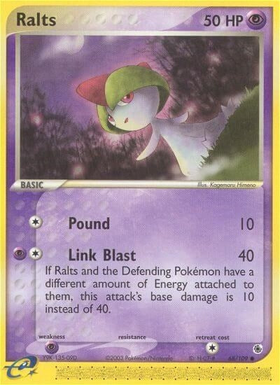 Image for Ralts (68/109) (RS) - Pokemon