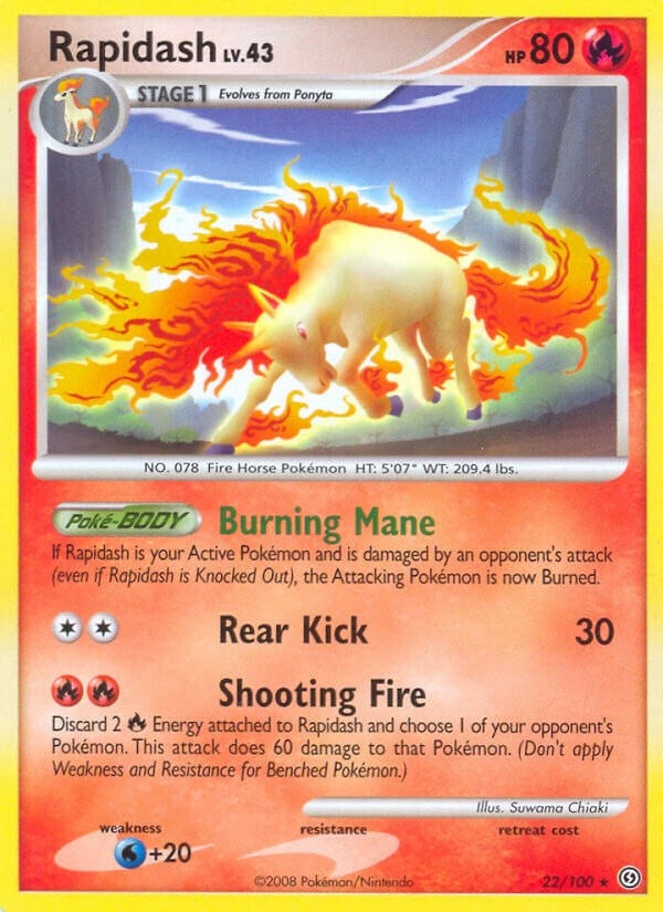 Image for Rapidash (22/100) (SF) - Pokemon