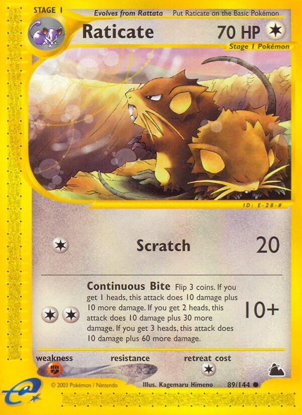 Image for Raticate (089/144) (SK) - Pokemon