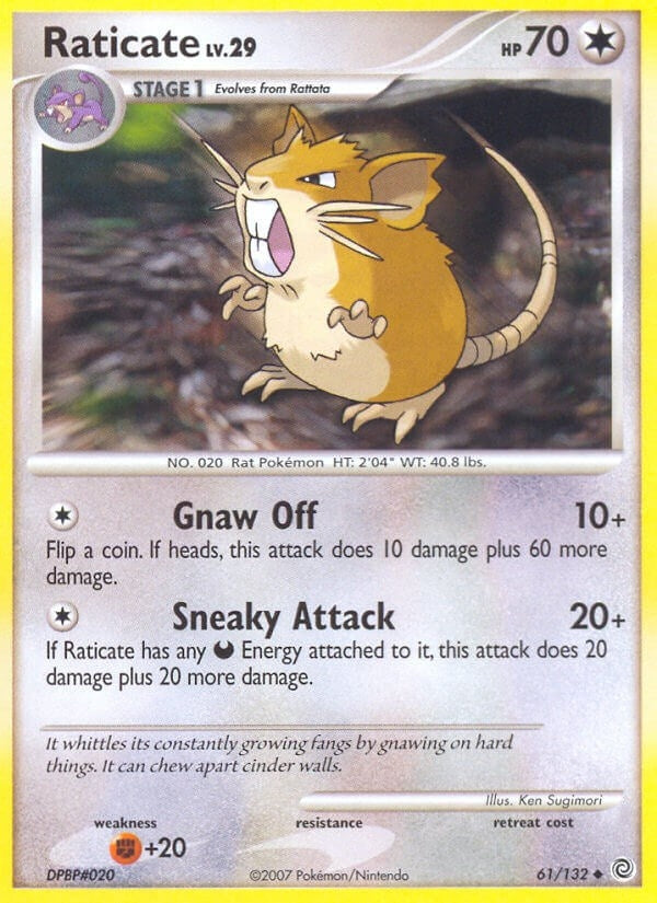 Image for Raticate (61/132) (SW) - Pokemon