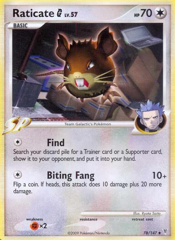 Image for Raticate G (78) (SV) - Pokemon