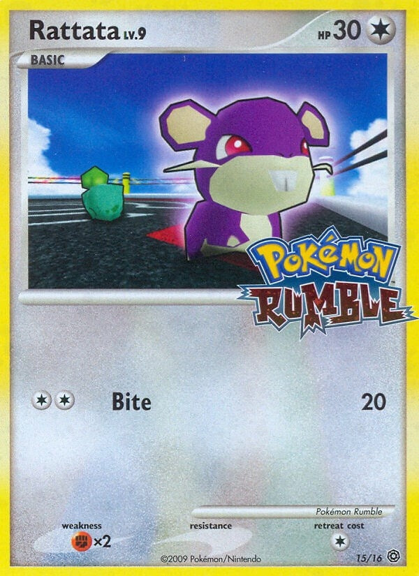 Image for Rattata (15) (RUM) - Pokemon