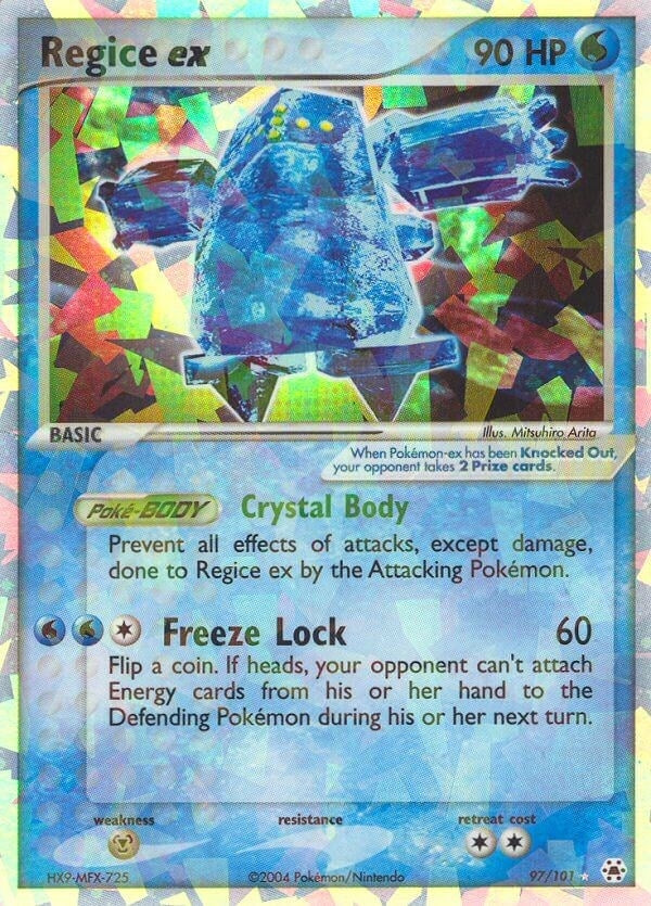 Image for Regice ex (97/101) (HL) - Pokemon