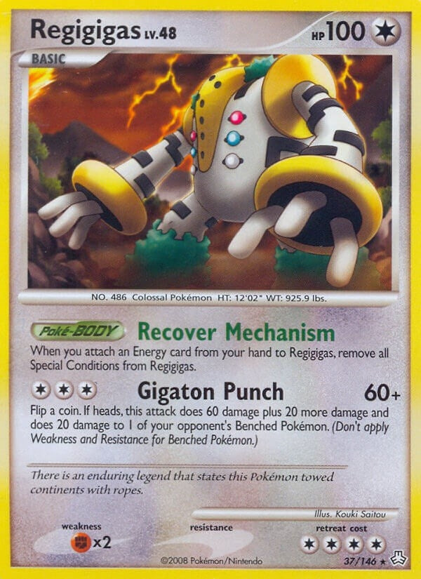 Image for Regigigas (37) (37/146) (LA) - Pokemon