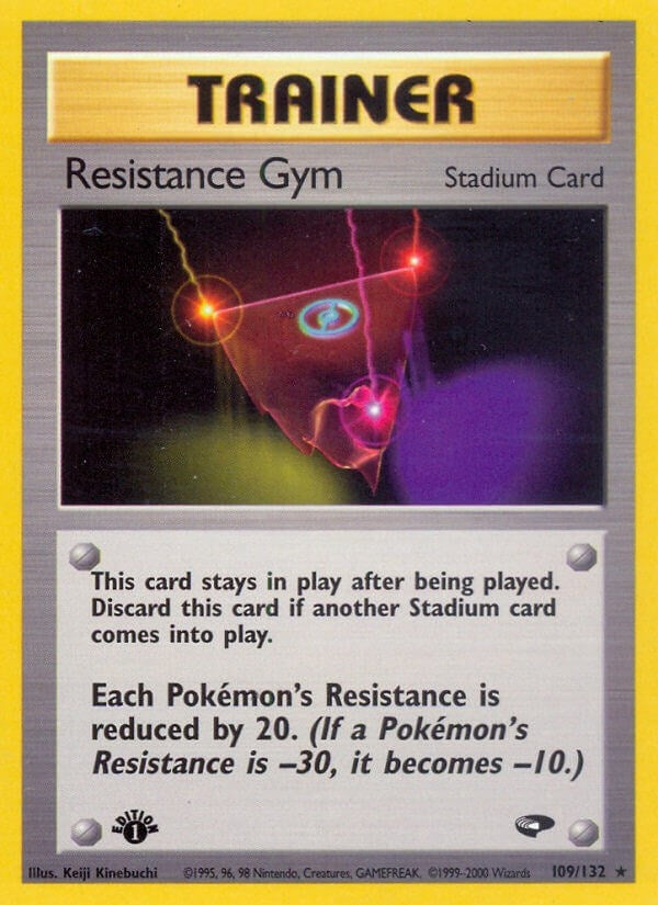 Image for Resistance Gym (109/132) (G2) - Pokemon