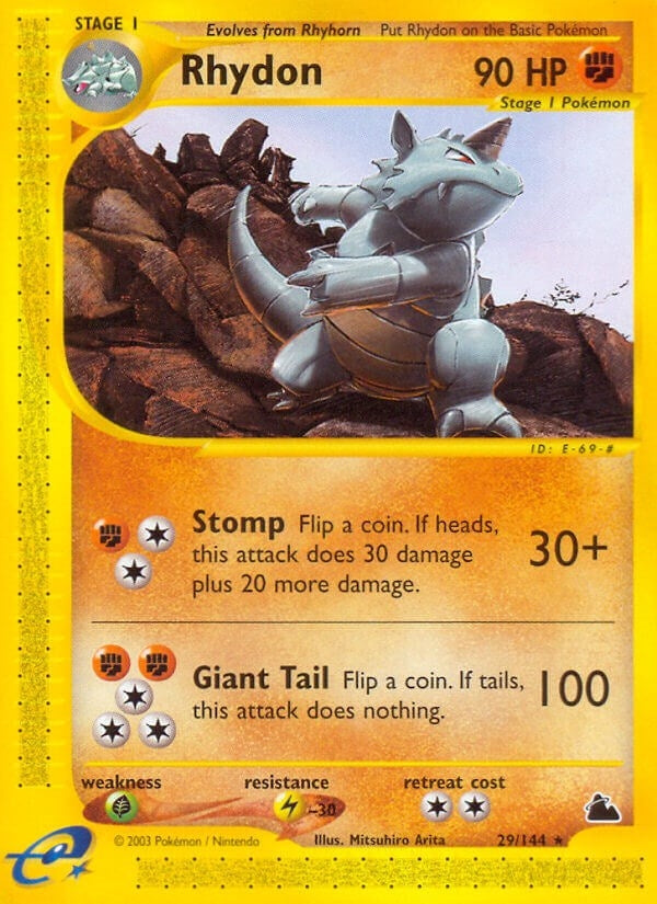 Image for Rhydon (29) (029/144) (SK) - Pokemon