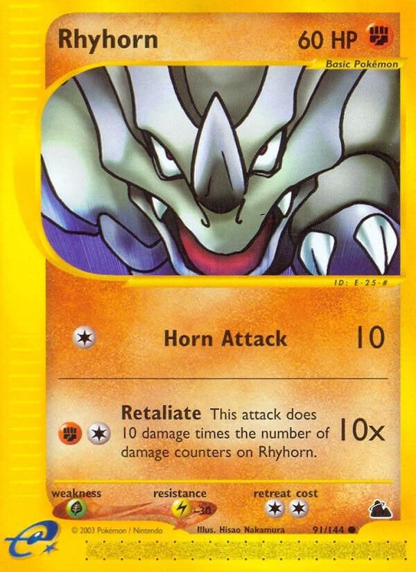 Image for Rhyhorn (091/144) (SK) - Pokemon