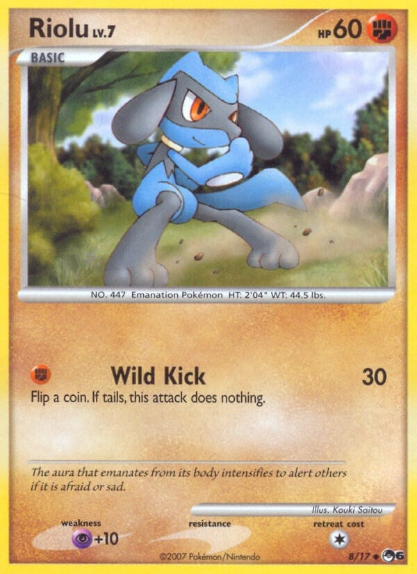 Image for Riolu (008/017) (POP) - Pokemon